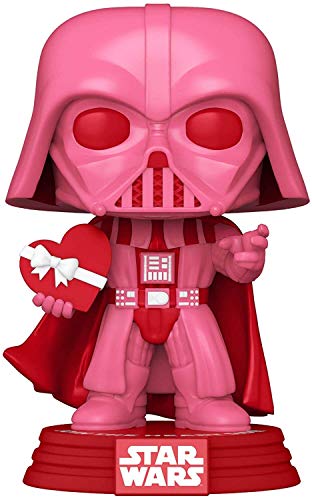 Funko- Pop Star Wars Valentines Vader con Heart Juguete Coleccionable, Multicolor (52872)