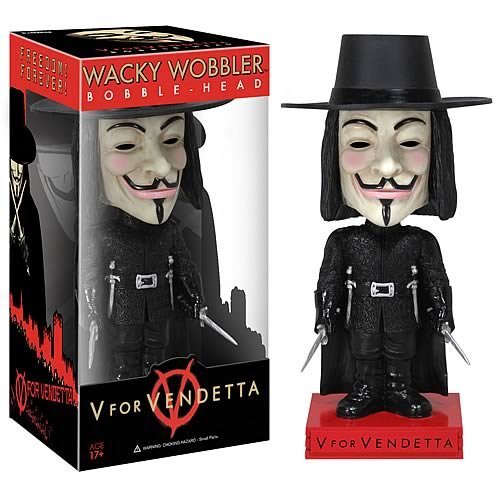 Funko V for Vendetta Wacky Wobbler by