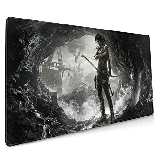 Gaming Mouse Pad Tomb Raider Game Mouse Pad Escritorio Mousepad Teclado Protector Escritorio Mouse Mat