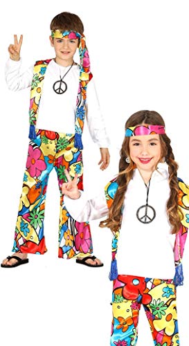 Guirca 87482 - Hippie Infantil Talla 7-9 Años