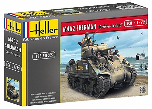 Heller 79894 - Kit modelo M4A2 Sherman "División Leclerc", escala 1:72