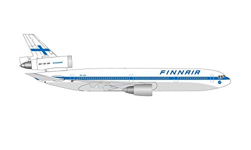 Herpa Wings 534628 - Finnair Mcdonnell Douglas DC-10-30 -Oh-LHA- 1:500