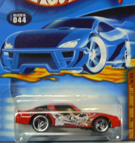 Hot Wheels 2001 Fossil Fuels Series Camaro Z-28 4/4 #044 #44 RED 1:64 Scale