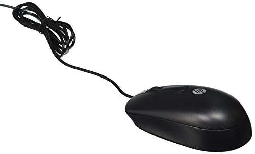 HP H4B81AA - Ratón (USB, Laser, Portátil, Negro, 1,8m, Cable)