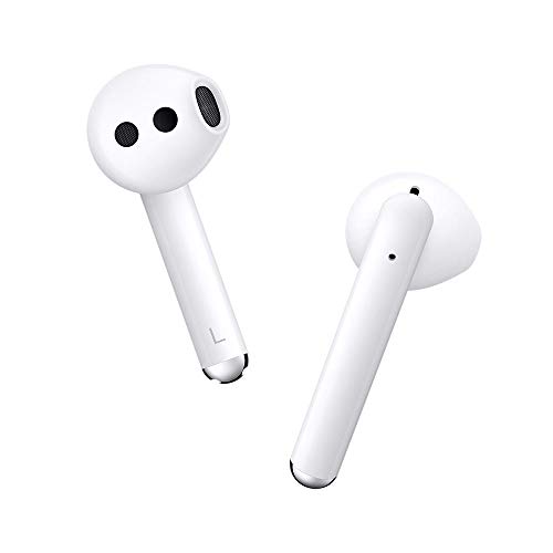 HUAWEI FreeBuds 3 - Auriculares inalámbricos con cancelación de Ruido Activa (conexión Bluetooth ultrarrápida, Altavoz de 14 mm, Carga inalámbrica), Color Blanco