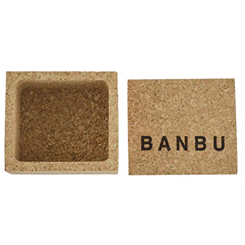 Jabonera Caja de Corcho para cosméticos Sólidos Banbu