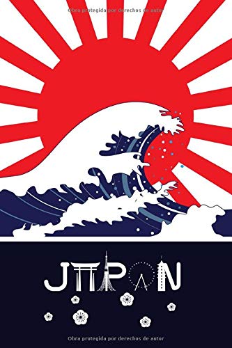 Japan: Japon Diario de Viaje Libro de Registro de Viajes - Cuaderno de Recuerdos de Actividades en Vacaciones para Escribir, Dibujar - Cuadrícula de Puntos, Bucket List, Dotted Notebook Journal A5