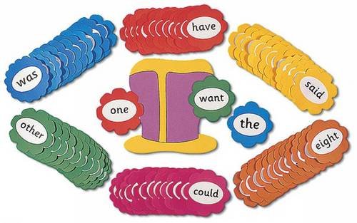 JOLLY PHONICS WORD WALL FLOWERS: In Precursive Letters (Jolly Phonics S.)