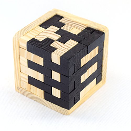 Joyeee® Cubo 3D Rompecabezas de Madera Juego Puzzle - #5