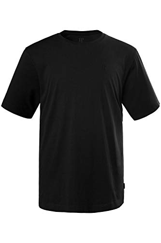 JP 1880 T-Shirt Rundhals Camiseta, Negro (Negro 70255810), XXXL para Hombre
