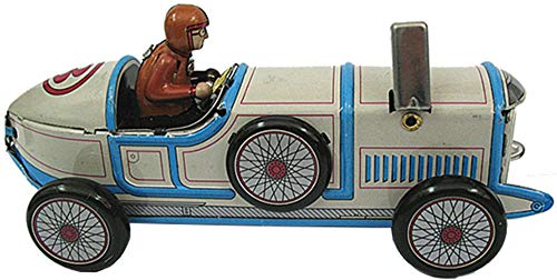 Juguete Decorativo de Hojalata Coche Carreras Blanco Vehículos de Cuerda. Juguetes y Juegos de Colección. Regalos Originales. Decoración Clásica. Juguete Decorativo de Hojalata Coche Carreras Blanco Vehículos de Cuerda. Juguetes y Juegos de Colección. Regalos Originales. Decoración Clásica.