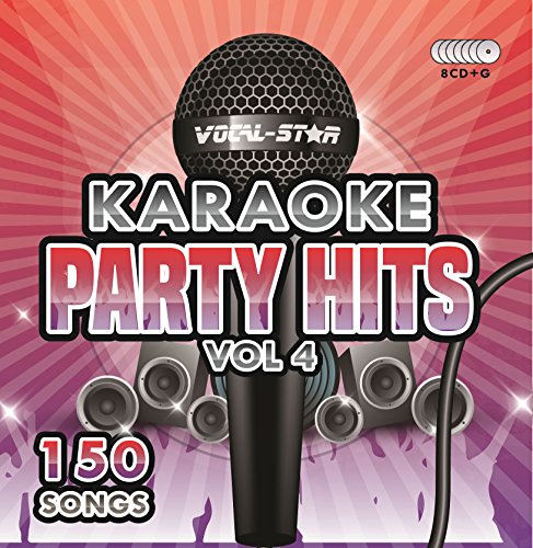 Karaoke Party Hits Vol 4 CDG CD+G Disc Set - 150 Songs on 8 Discs Including The Best Ever Karaoke Tracks Of All Time (Take That ,Beyonce, Beatles, Elton John, One Direction & much more