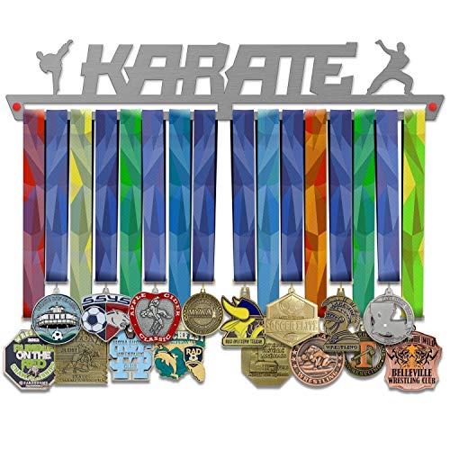 Karate Medal Hanger Display | Sports Medal Holders | Stainless Steel Medal Display | by VictoryHangers - The Best Gift For Champions !