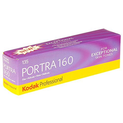 KODAK KOD130714 - Película negativo color (35mm, portra 160 135-36 p-5) multicolor, 1 Paquete