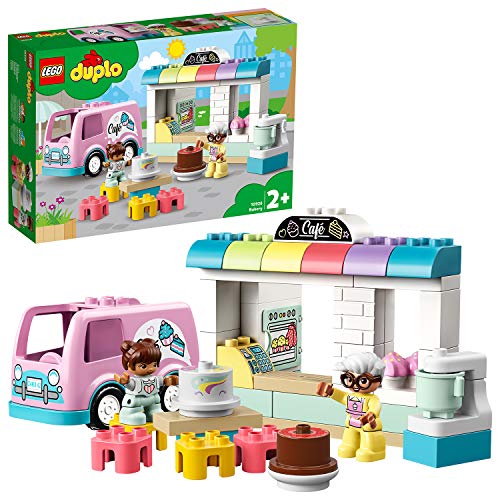 LEGO DUPLO Town - Pastelería, Juguete de Construcción de Local con Pasteles y Vehículo de Reparto, Incluye dos Figuras para Recrear Escenas de la Vida Cotidiana, a Partir de 2 Años (10928) LEGO DUPLO Town - Pastelería, Juguete de Construcción de Local con Pasteles y Vehículo de Reparto, Incluye dos Figuras para Recrear Escenas de la Vida Cotidiana, a Partir de 2 Años (10928)