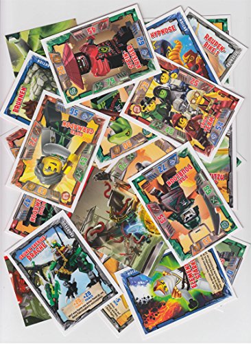 LEGO Ninjago 2 (Serie 2) - 50 Set de tarjetas Base + Bonus Mapa especial - Alemán Edición