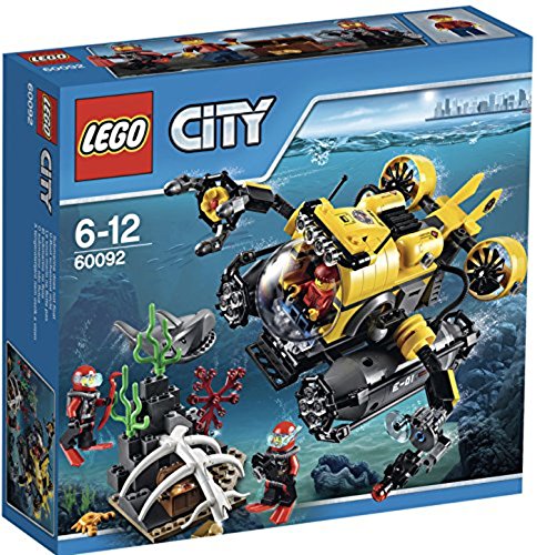 LEGO - Submarino de Gran Profundidad, Multicolor (60092)