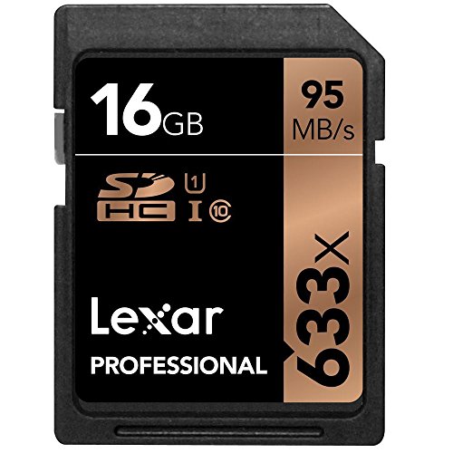 Lexar Professional 633x - Tarjeta de Memoria de 16 GB (SDHC, UHS-I)