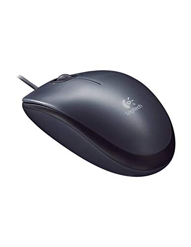 Logitech M90 Ratón con Cable USB, Seguimiento Óptico 1000 DPI, Ambidiestro, PC/Mac/Portátil - Negro Logitech M90 Ratón con Cable USB, Seguimiento Óptico 1000 DPI, Ambidiestro, PC/Mac/Portátil - Negro