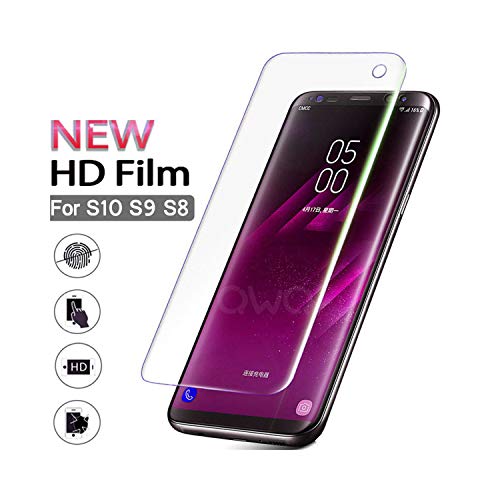 LZHANDA Protectores de Pantalla 10D Hydrogel Film For Galaxy S10 S8 S9 Plus A50 Note 9 8 Screen Protector For S10E A7 New A30 S7 Edge Soft HD For Samsung S9 Hydrogel Film