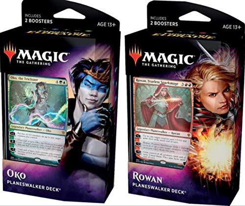 Magic The Gathering MTG-ELD-PD-EN Throne of Eldraine Planeswalker Deck (estilo enviado al azar) , color/modelo surtido