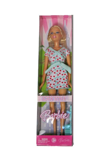 Mattel City Style Barbie - Barbie in a Cherry Dress