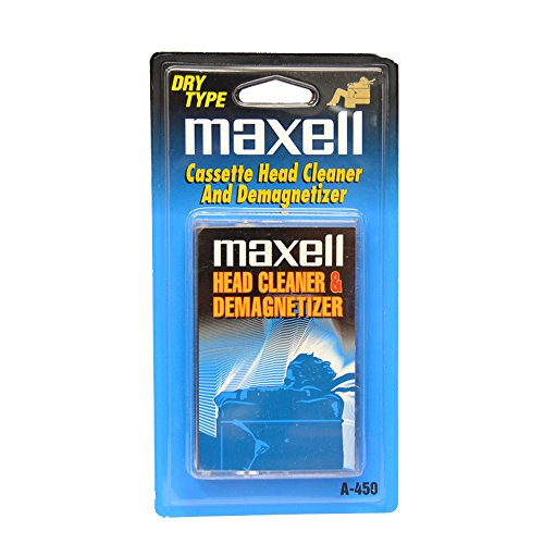 Maxell A-450 - Limpiador de casetes magnéticas (no abrasivo) color azul