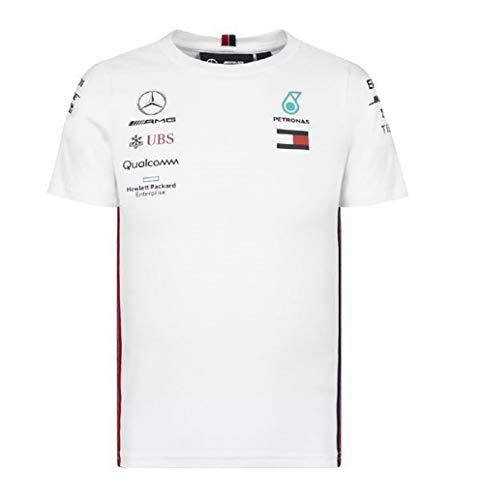 Mercedes-AMG Petronas Motorsport Mercancía Oficial de Fórmula 1 Kid's Equipo Camiseta - Blanco