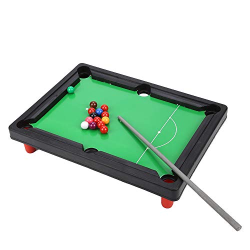 Mesa de Billar, Alta simulación Juego de Mini Juego de Billar portátil de 13x9.5x2.6 Pulgadas Mini Mesa de Billar Liviana, para Jugar en Familia Niños Adultos para Praty Mesa de Billar, Alta simulación Juego de Mini Juego de Billar portátil de 13x9.5x2.6 Pulgadas Mini Mesa de Billar Liviana, para Jugar en Familia Niños Adultos para Praty