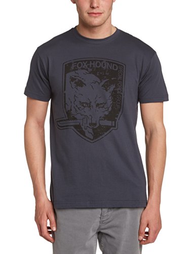 Metal Gear Solid Foxhound Camiseta Gris marengo, Carbón, Small