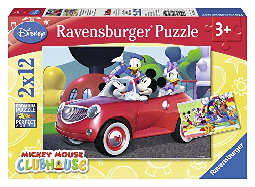 Mickey Mouse Clubhouse - Puzzle, 2 x 12 piezas (Ravensburger 07565 2)