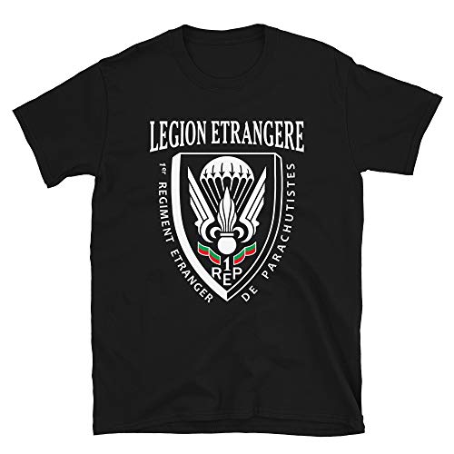 Mod.3 Legion Etrangere Paratrooper French Foreign Regiment Legio Patria Nostra Extranjera Paracaidistas Honneur Fidelite Camiseta T-Shirt