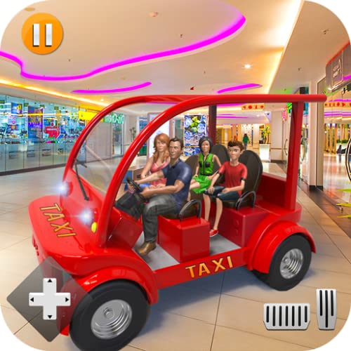 Modern Shopping Mall NY Smart Radio Taxi Car Driving Simulator: Ultimate US Supermarket Games 2020 - Shopping Mall Taxi Driving School Fun Games 2020