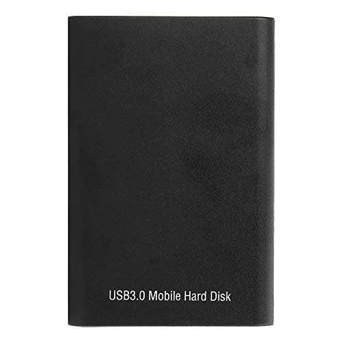 Monland Disco duro externo de 2 TB, USB 3.0, 2.5, portátil, de aleación de aluminio y metal