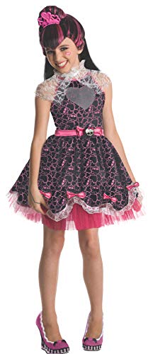 Monster High - Disfraz de Draculaura Sweet para niña, Talla M infantil 5-7 años (Rubie's 880992-M)