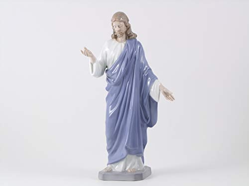 MORENA Art. d7458 de jesús, bendice Vestido de Azul h33 cm Porcelana