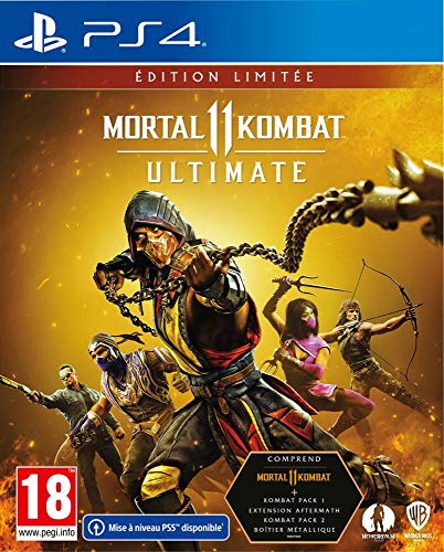 Mortal Kombat 11 Ultimate - Steelcase - D1 - PlayStation 4 [Importación francesa]