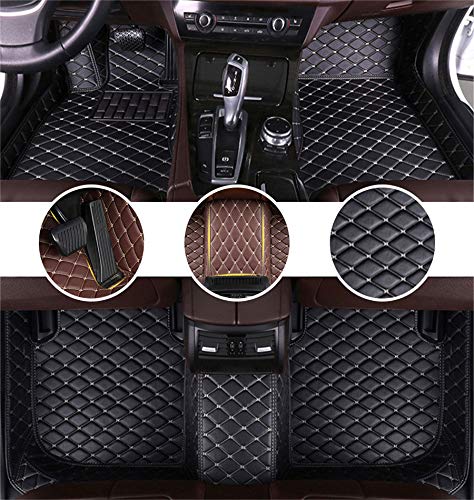 Muchkey Auto Tapetes de Piso Alfombra para Chevrolet Camaro SS 2010-2015 de Cuero Interior Automotriz Alfombrillas Beige Negro Muchkey Auto Tapetes de Piso Alfombra para Chevrolet Camaro SS 2010-2015 de Cuero Interior Automotriz Alfombrillas Beige Negro