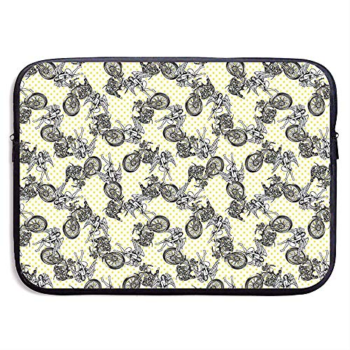 Mujer de Belleza Locomotora con alas Bolsa de Manga portátil Bolsa de Transporte de impresión Mujer de Belleza Locomotora con alas Bolsa de Manga portátil Bolsa de Transporte de impresión