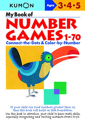 My Book Of Number Games 1-70: Ages 3, 4, 5