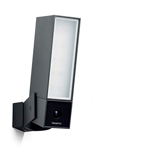 Netatmo Cámara de Vigilancia WIFI Exterior Inteligente con Sirena 105 dB, Foco integrado, Detección de Movimientos, Visión Nocturna, Sin Costo Adicional, NOC-S-EC Netatmo Cámara de Vigilancia WIFI Exterior Inteligente con Sirena 105 dB, Foco integrado, Detección de Movimientos, Visión Nocturna, Sin Costo Adicional, NOC-S-EC
