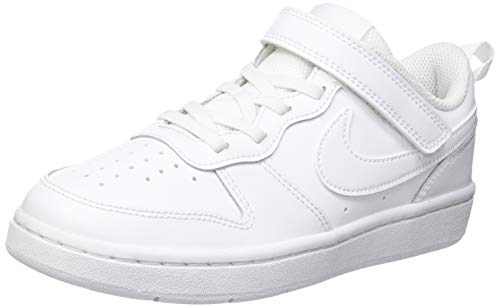 Nike Court Borough Low 2, Zapatillas, Blanco (White/White-White), 30 EU Nike Court Borough Low 2, Zapatillas, Blanco (White/White-White), 30 EU