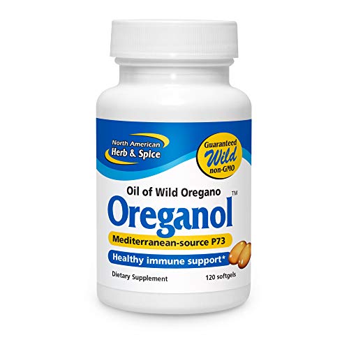 North American Herb & Spice Oreganol - Oil of Wild Oregano 120 sgels North American Herb & Spice Oreganol - Oil of Wild Oregano 120 sgels