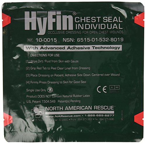 North American Rescue Hyfin Chest Seal Gauze North American Rescue Hyfin Chest Seal Gauze