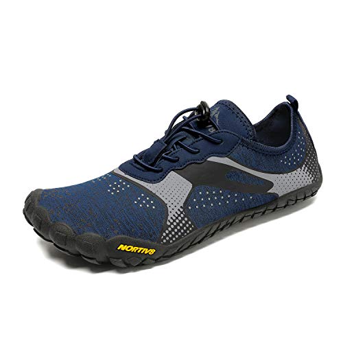 NORTIV 8 Zapatos de Agua para Hombre Zapatos de Secado rápido Aqua Zapatos para Correr Zapatillas Descalzas Azul Oscuro Tamaño 41 EU / 8 US TREKMAN-1 NORTIV 8 Zapatos de Agua para Hombre Zapatos de Secado rápido Aqua Zapatos para Correr Zapatillas Descalzas Azul Oscuro Tamaño 41 EU / 8 US TREKMAN-1