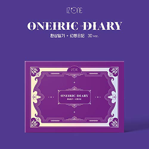 Off The Record IZ*ONE - Oneiric Diary [3D ver.] álbum+póster plegado+juego de tarjetas fotográficas adicionales