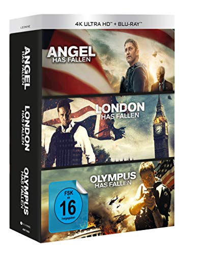Olympus/London/Angel has fallen - Triple Film Collection UHD Blu-ray (3x 4K Ultra HD) (3x Blu-ray) [Alemania] [Blu-ray]