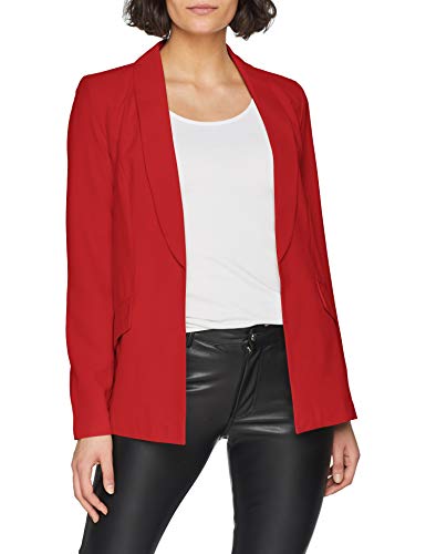 Only Onlruna L/s Blazer CC TLR Chaqueta de Traje, Rojo (Goji Berry), 38 (Talla del Fabricante: 36) para Mujer Only Onlruna L/s Blazer CC TLR Chaqueta de Traje, Rojo (Goji Berry), 38 (Talla del Fabricante: 36) para Mujer