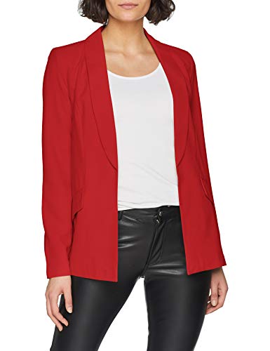 Only Onlruna L/s Blazer CC TLR Chaqueta de Traje, Rojo (Goji Berry), 38 (Talla del Fabricante: 36) para Mujer