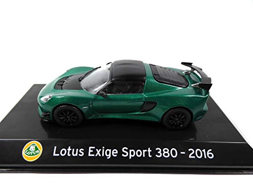 OPO 10 - Coche 1/43 Colección Supercars Compatible con Lotus Exige Sport 380 2016 (S37)